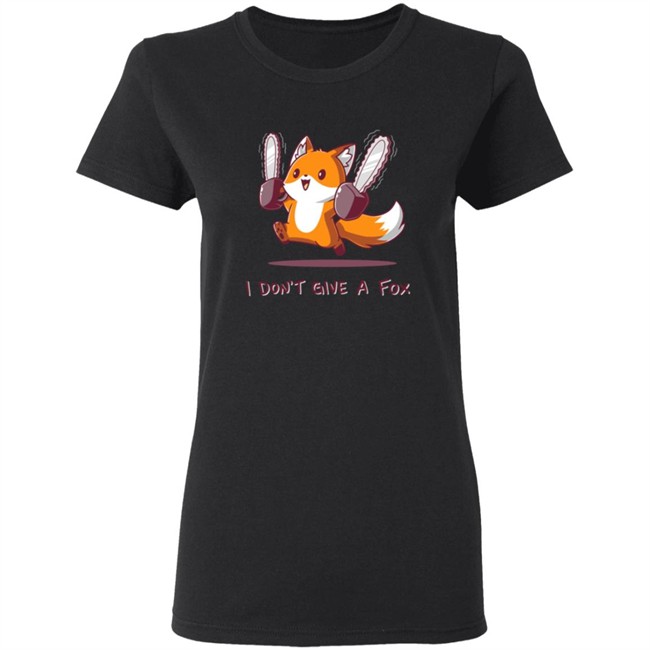 Turtle Merch I Don't Give A Fox Shirt Turtle Merch I Don't Give A Fox Shirt