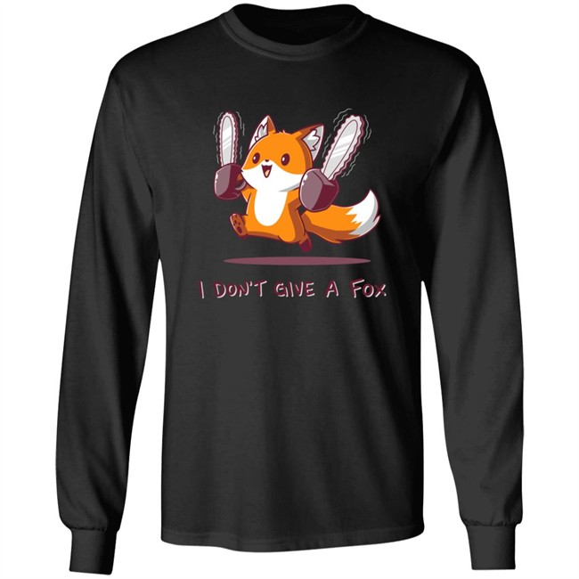 Turtle Merch I Don't Give A Fox Shirt Turtle Merch I Don't Give A Fox Shirt
