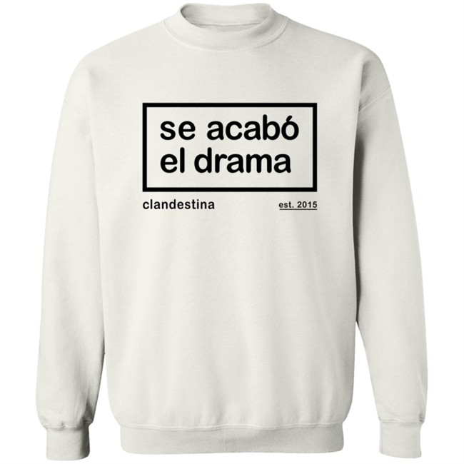 Drama is over Tee Se Acabo El Drama T Shirt Ben Affleck Drama is over Tee Se Acabo El Drama T Shirt Ben Affleck