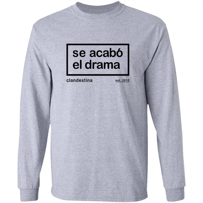 Drama is over Tee Se Acabo El Drama T Shirt Ben Affleck Drama is over Tee Se Acabo El Drama T Shirt Ben Affleck