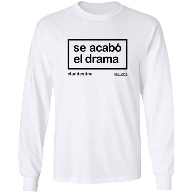 Drama is over Tee Se Acabo El Drama T Shirt Ben Affleck Drama is over Tee Se Acabo El Drama T Shirt Ben Affleck