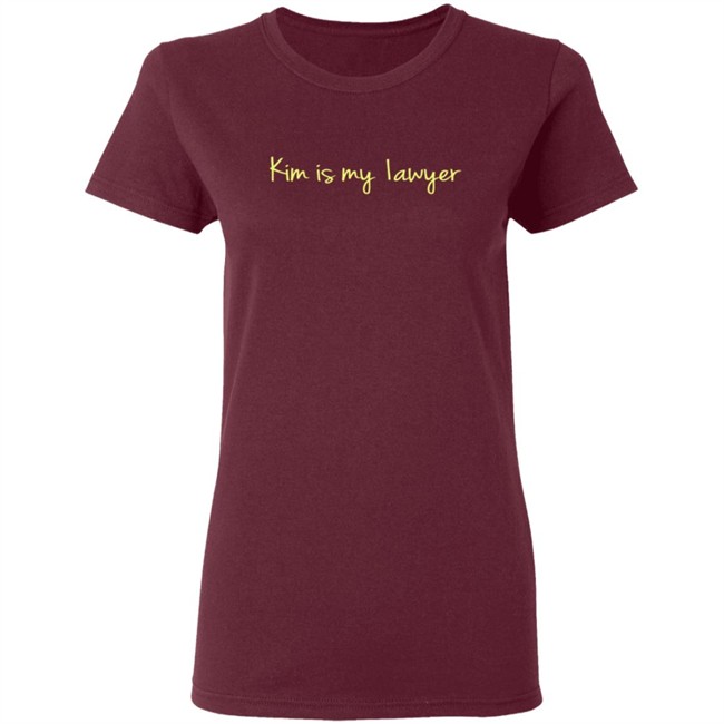 Kim Is My Lawyer Shirt Kim Is My Lawyer Shirt