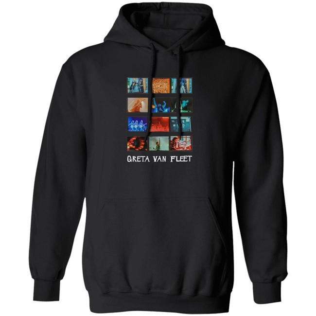 Greta Van Fleet Merch Collage T Shirt Greta Van Fleet Merch Collage T Shirt
