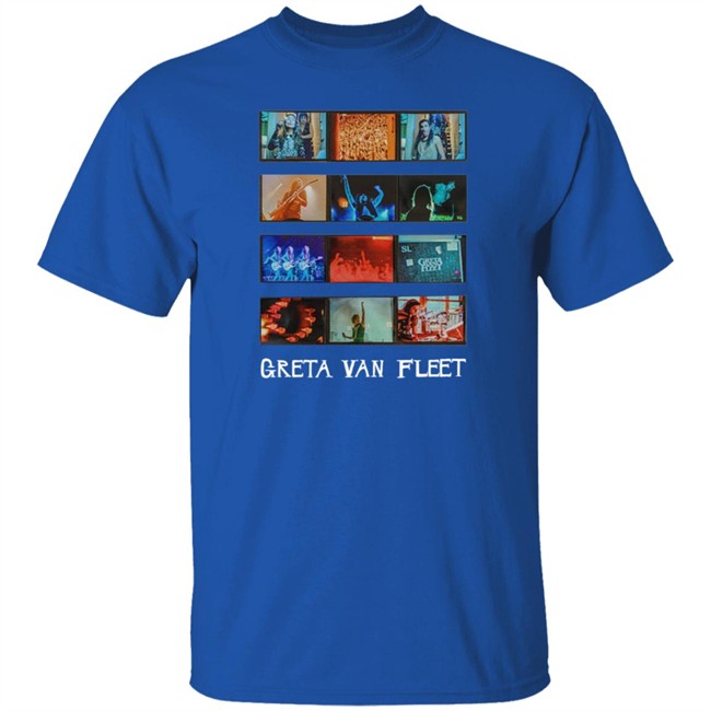 Greta Van Fleet Merch Collage T Shirt Greta Van Fleet Merch Collage T Shirt