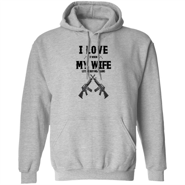 I Love My Wife And Gun Shirt I Love My Wife And Gun Shirt