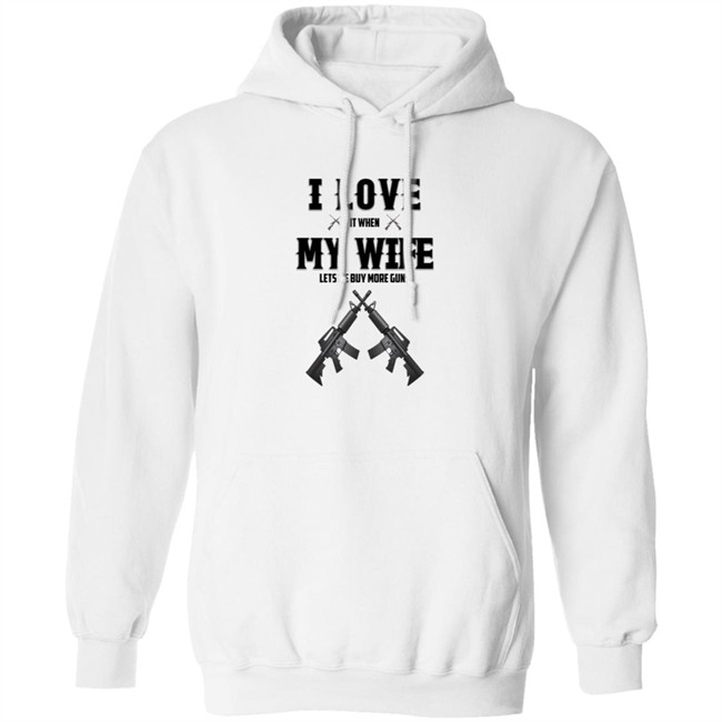 I Love My Wife And Gun Shirt I Love My Wife And Gun Shirt