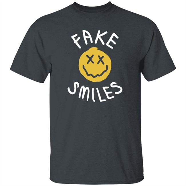 Phora Merch Fake Smiles Face Tee Phora Merch Fake Smiles Face Tee