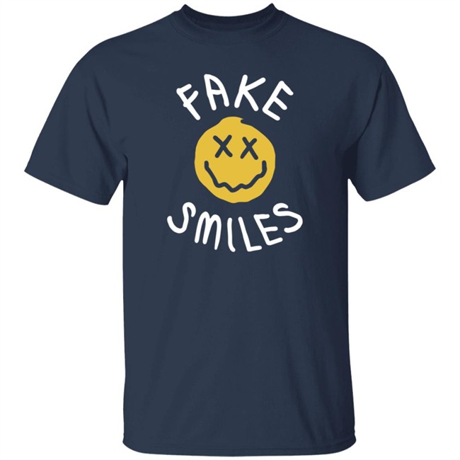 Phora Merch Fake Smiles Face Tee Phora Merch Fake Smiles Face Tee