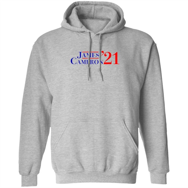Tyler Cameron Merch James Cameron 21 Heather Grey Hoodie