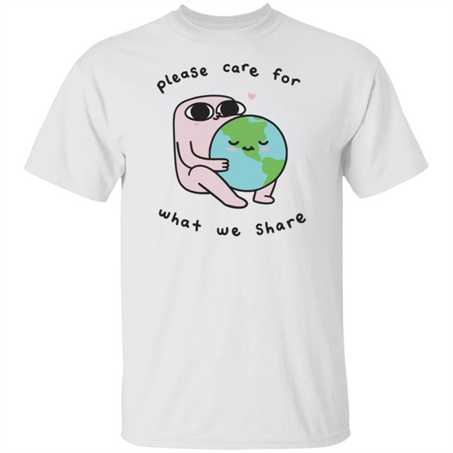 Ketnipz Merch Please Care For What We Share Long Sleeve T Shirt Ketnipz Merch Please Care For What We Share Long Sleeve T Shirt