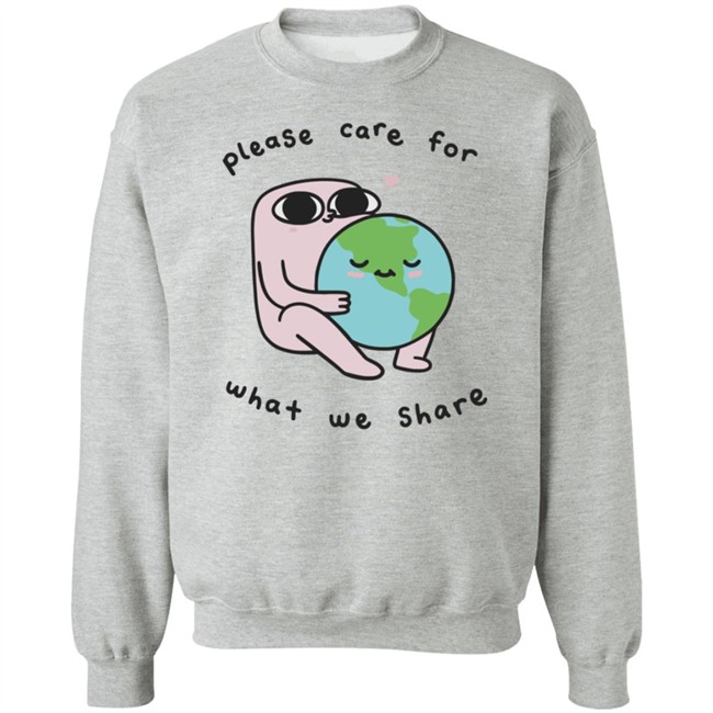 Ketnipz Merch Please Care For What We Share Long Sleeve T Shirt Ketnipz Merch Please Care For What We Share Long Sleeve T Shirt