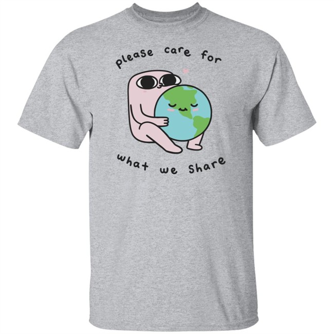 Ketnipz Merch Please Care For What We Share Long Sleeve T Shirt Ketnipz Merch Please Care For What We Share Long Sleeve T Shirt