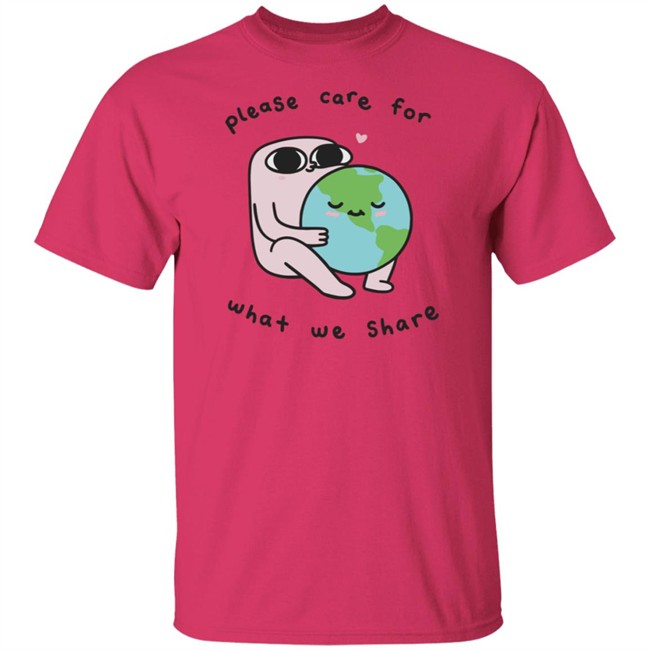 Ketnipz Merch Please Care For What We Share Long Sleeve T Shirt Ketnipz Merch Please Care For What We Share Long Sleeve T Shirt