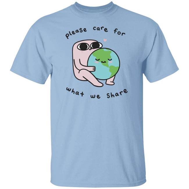 Ketnipz Merch Please Care For What We Share Long Sleeve T Shirt Ketnipz Merch Please Care For What We Share Long Sleeve T Shirt
