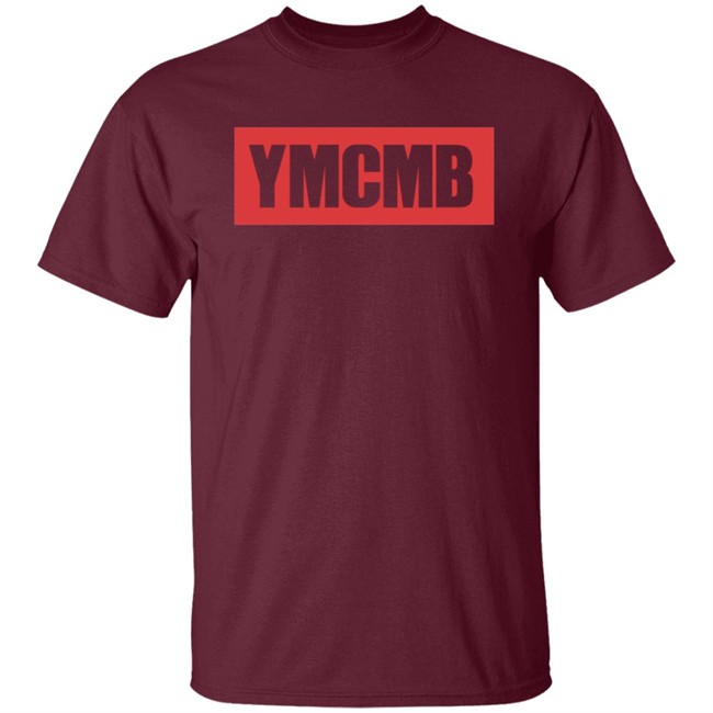 YMCMB T Shirt Red Box Logo YMCMB Shirt YMCMB T Shirt Red Box Logo YMCMB Shirt