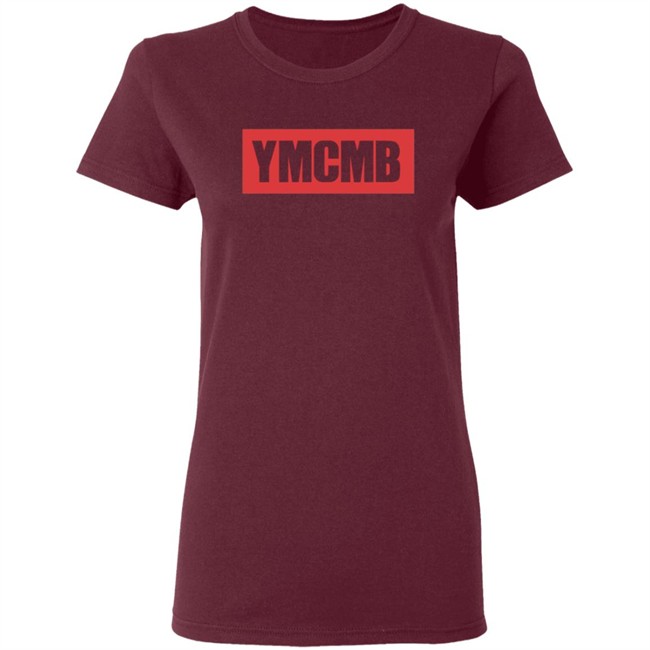 YMCMB T Shirt Red Box Logo YMCMB Shirt YMCMB T Shirt Red Box Logo YMCMB Shirt