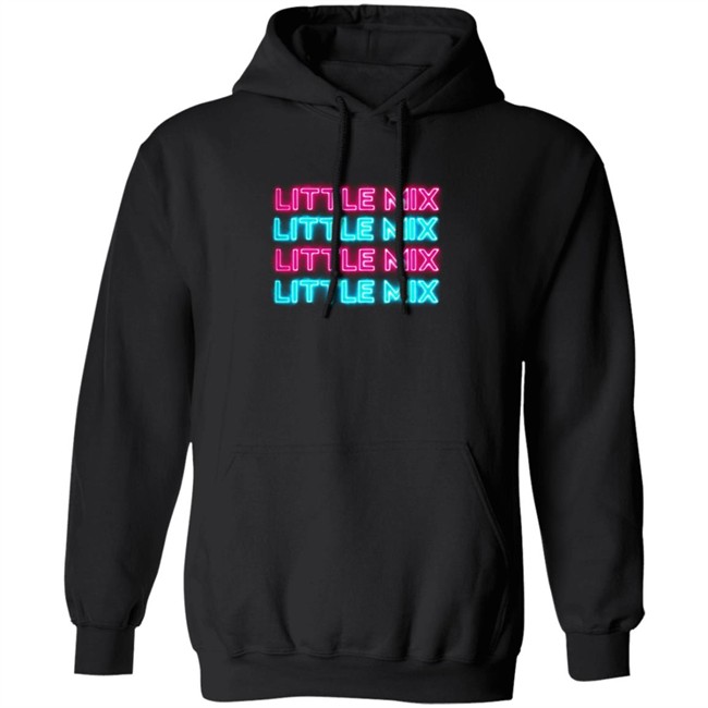 Little Mix Merch Neon Logo Limited Hoodie Little Mix Merch Neon Logo Limited Hoodie