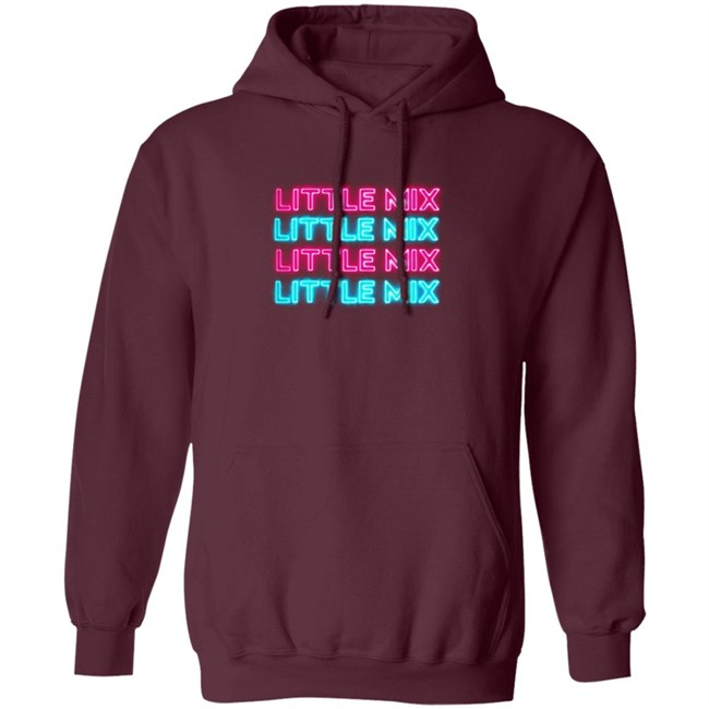 Little Mix Merch Neon Logo Limited Hoodie Little Mix Merch Neon Logo Limited Hoodie