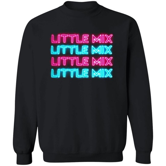 Little Mix Merch Neon Logo Limited Hoodie Little Mix Merch Neon Logo Limited Hoodie