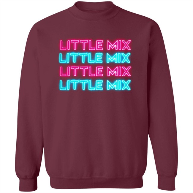 Little Mix Merch Neon Logo Limited Hoodie Little Mix Merch Neon Logo Limited Hoodie