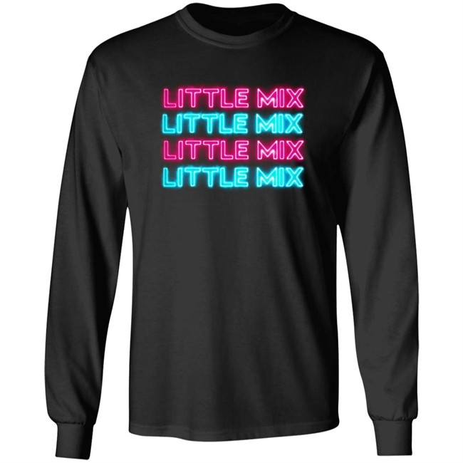 Little Mix Merch Neon Logo Limited Hoodie Little Mix Merch Neon Logo Limited Hoodie
