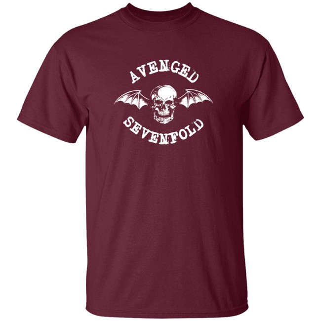 Avenged Sevenfold Merch Classic Deathbat Long Sleeve Tee Avenged Sevenfold Merch Classic Deathbat Long Sleeve Tee