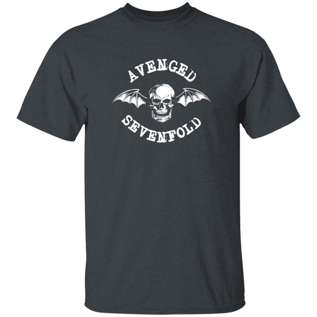 Avenged Sevenfold Merch Classic Deathbat Long Sleeve Tee Avenged Sevenfold Merch Classic Deathbat Long Sleeve Tee