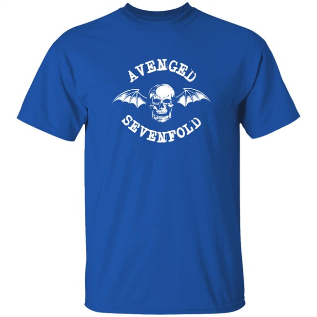 Avenged Sevenfold Merch Classic Deathbat Long Sleeve Tee Avenged Sevenfold Merch Classic Deathbat Long Sleeve Tee