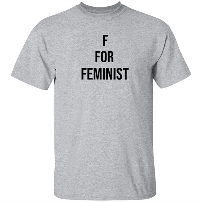 Alia Bhatt F For Feminist T Shirt Alia Bhatt F For Feminist T Shirt