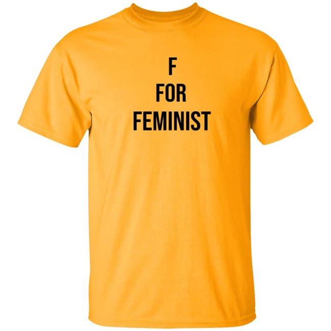 Alia Bhatt F For Feminist T Shirt Alia Bhatt F For Feminist T Shirt