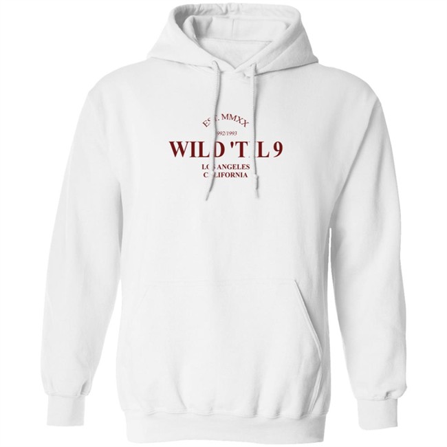 Wild Til 9 Merch Wild 'Til 9 Bone Hoodie