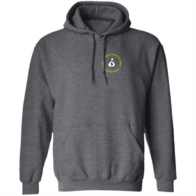 Coatedbycarter Merch Where the Money Reside Hoodie Coatedbycarter Merch Where the Money Reside Hoodie