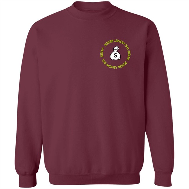Coatedbycarter Merch Where the Money Reside Hoodie Coatedbycarter Merch Where the Money Reside Hoodie