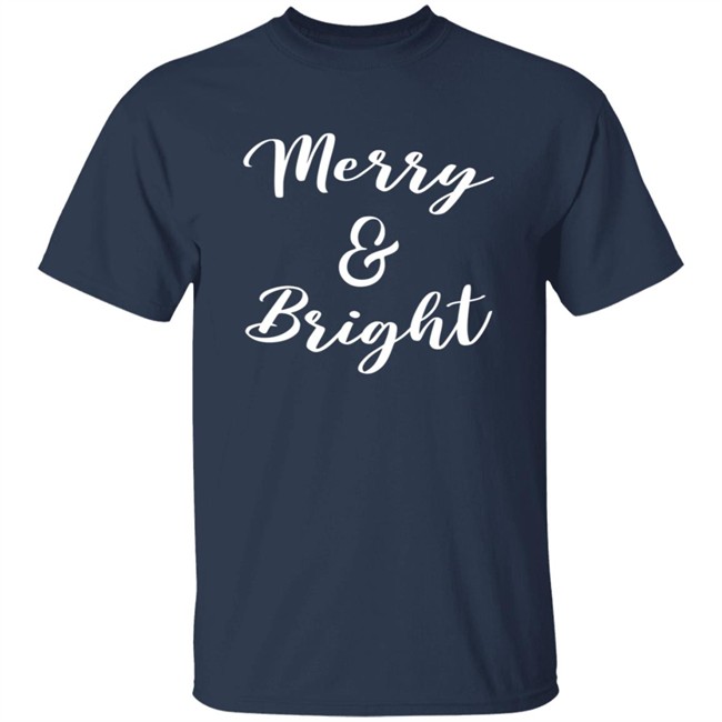 Elizabeth Roy Merry & Bright T Shirt Elizabeth Roy Merry & Bright T Shirt