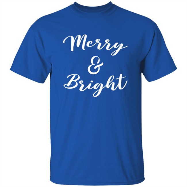 Elizabeth Roy Merry & Bright T Shirt Elizabeth Roy Merry & Bright T Shirt