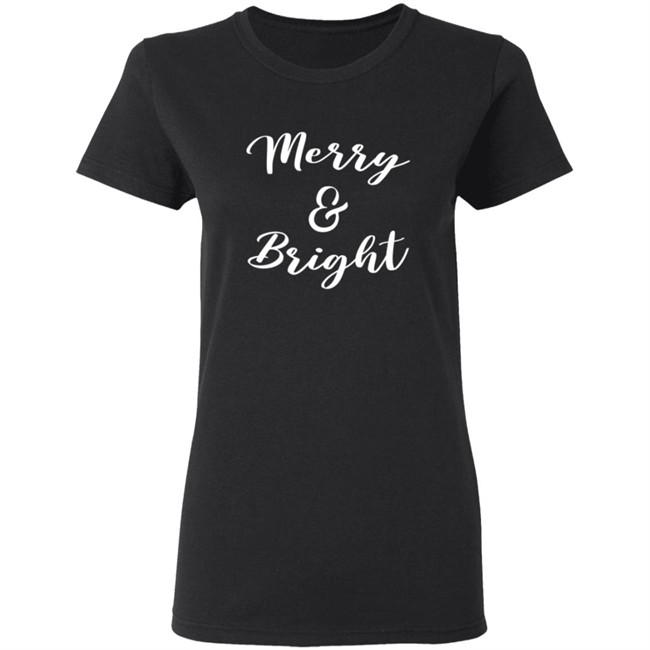 Elizabeth Roy Merry & Bright T Shirt Elizabeth Roy Merry & Bright T Shirt