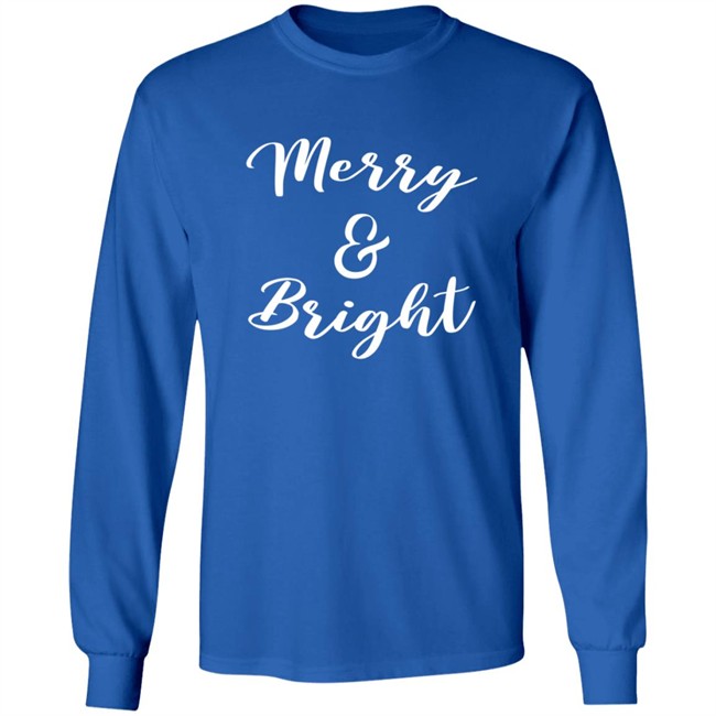 Elizabeth Roy Merry & Bright T Shirt Elizabeth Roy Merry & Bright T Shirt