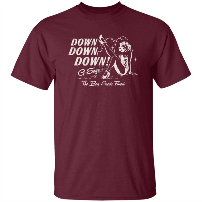 G Eazy Merch Down Tee G Eazy Merch Down Tee