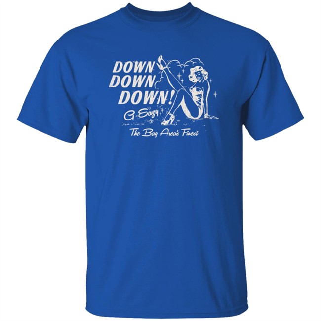 G Eazy Merch Down Tee G Eazy Merch Down Tee