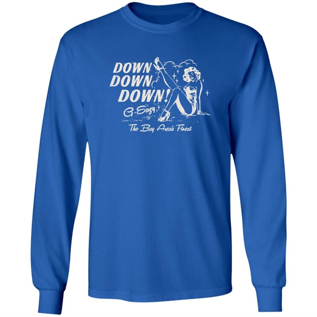 G Eazy Merch Down Tee G Eazy Merch Down Tee