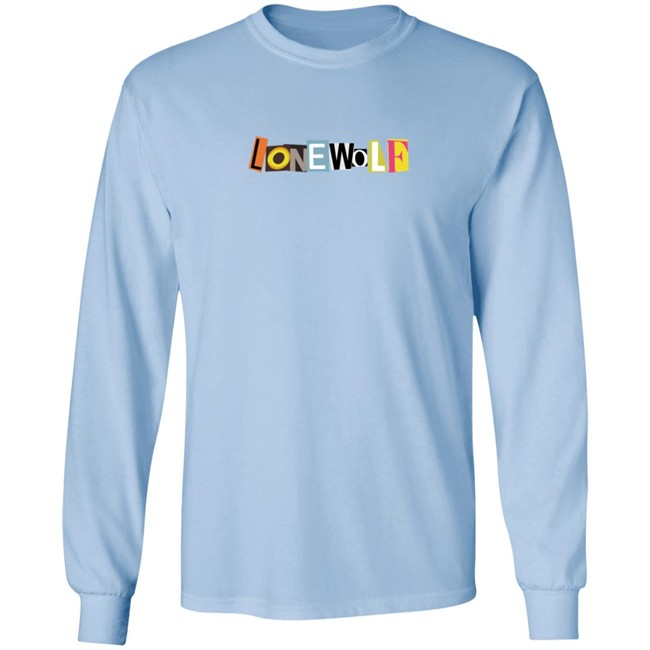 Lonewolf Merch Og Logo Hoodie In Light Blue Lonewolf Merch Og Logo Hoodie In Light Blue