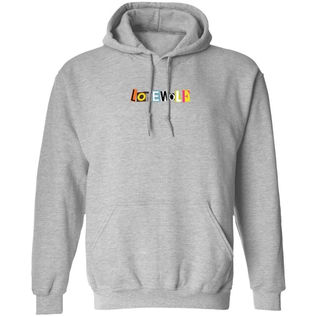 Lonewolf Merch Og Logo Hoodie In Light Blue Lonewolf Merch Og Logo Hoodie In Light Blue