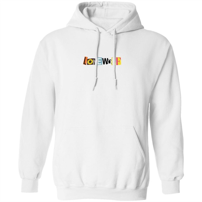 Lonewolf Merch Og Logo Hoodie In Light Blue Lonewolf Merch Og Logo Hoodie In Light Blue