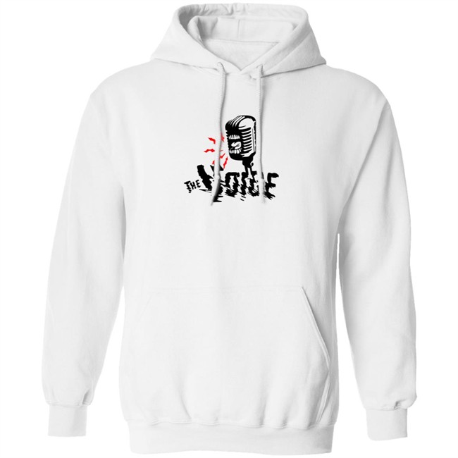 Otfgear Merch The Voice Hoodie White Otfgear Merch The Voice Hoodie White