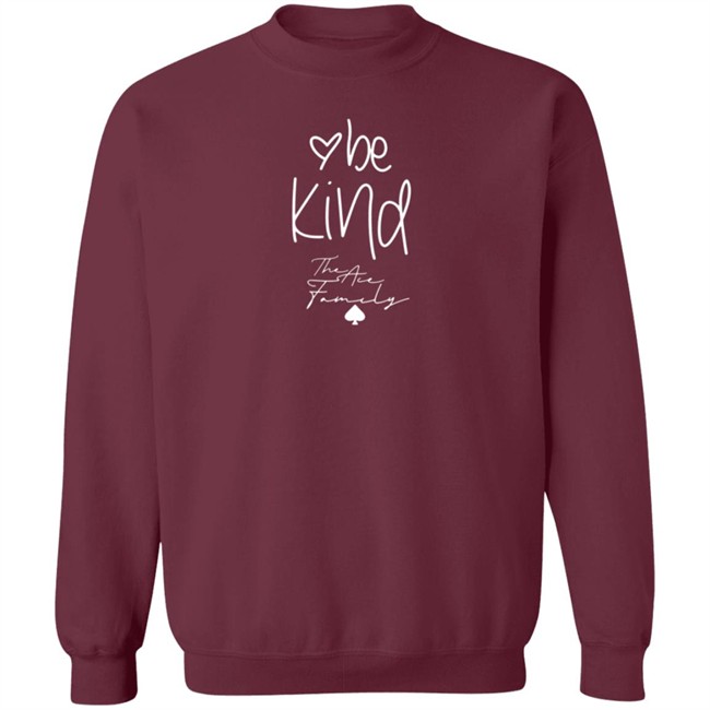 Shop Ace Family Youth Hoodies Black Be Kind Heart Shop Ace Family Youth Hoodies Black Be Kind Heart