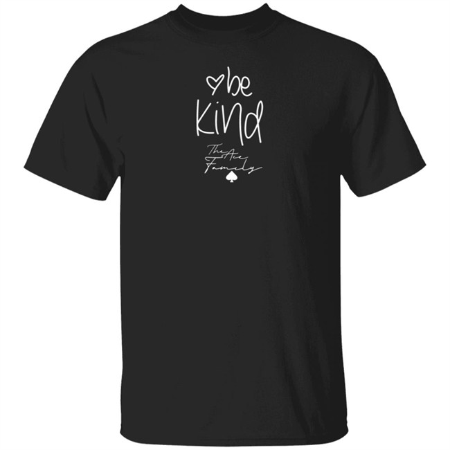 Shop Ace Family Youth Hoodies Black Be Kind Heart Shop Ace Family Youth Hoodies Black Be Kind Heart