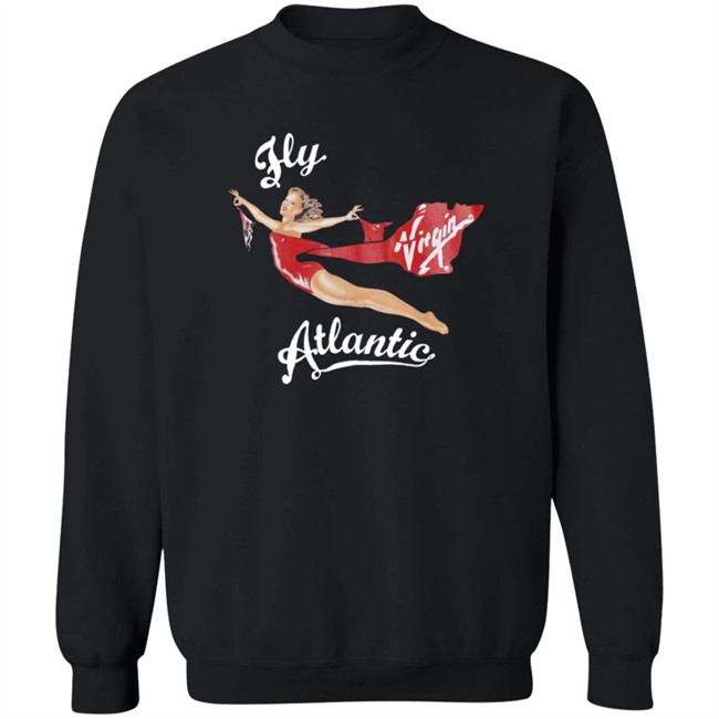 Fly Virgin Atlantic Princess Diana Sweatshirt Fly Virgin Atlantic Princess Diana Sweatshirt