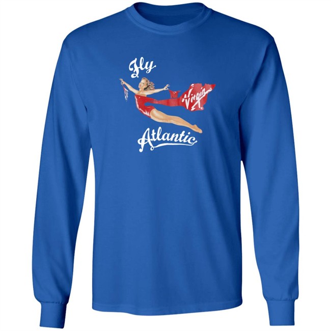 Fly Virgin Atlantic Princess Diana Sweatshirt Fly Virgin Atlantic Princess Diana Sweatshirt