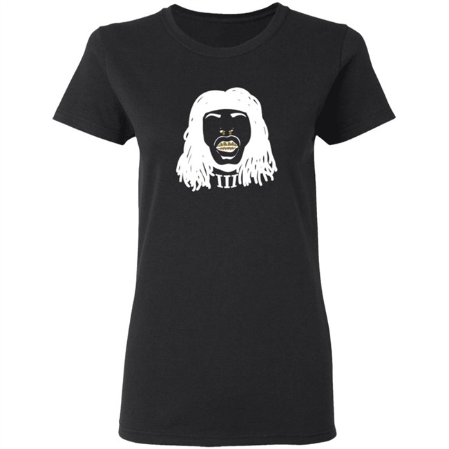 Alvin Kamara Merch Faceoff Black Tee Alvin Kamara Merch Faceoff Black Tee