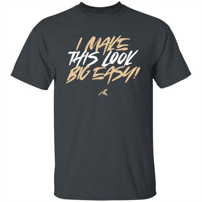Alvin Kamara Merch Big Easy Tee Alvin Kamara Merch Big Easy Tee